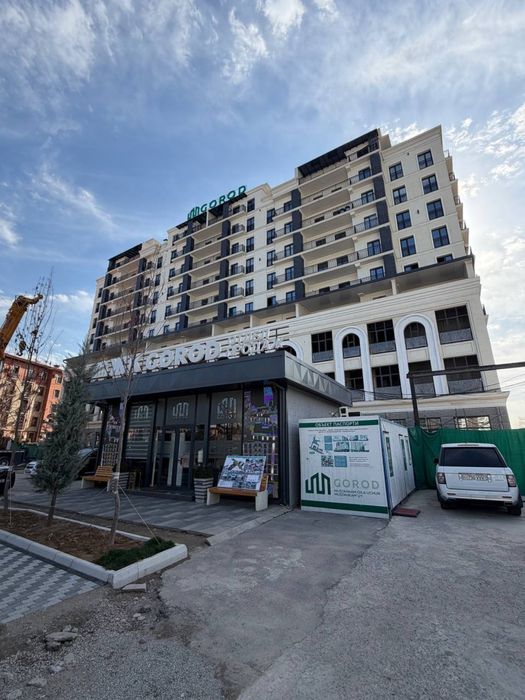 ЖК Город - 3 комнатный 96м2 Каробка - Паркентский рынок