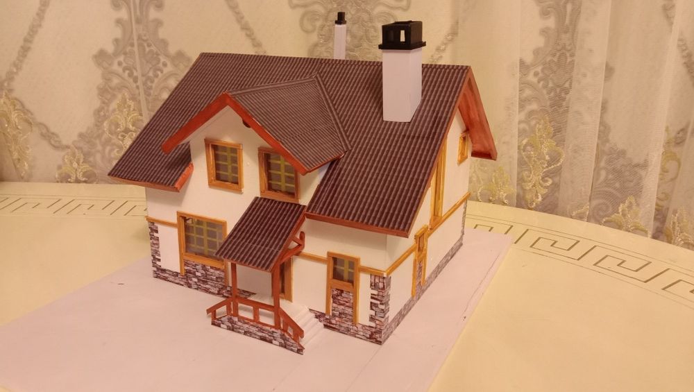 Макет,модель из ПВХ пластика