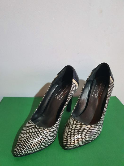 Pantofi eleganti, piele naturala