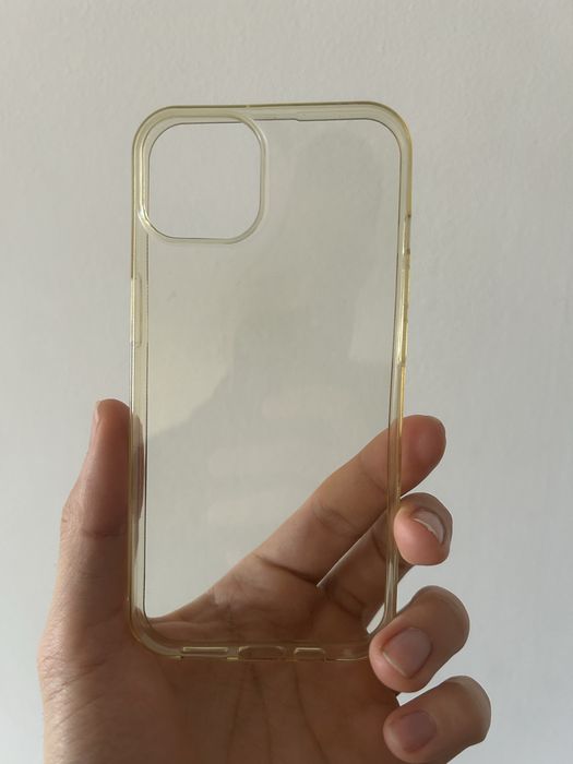 Прозрачен ултра тънък силиконов калъф за iPhone 13/14