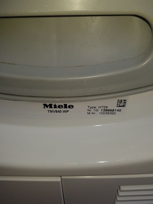 Uscator Miele TMV 840 WP XL Tronik 9 kg