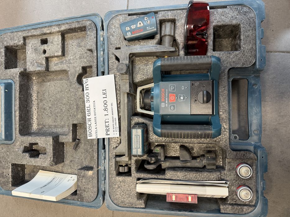 Hope Amanet P7 Nivela Laser Rotativa Bosch Grl 300 Hvg