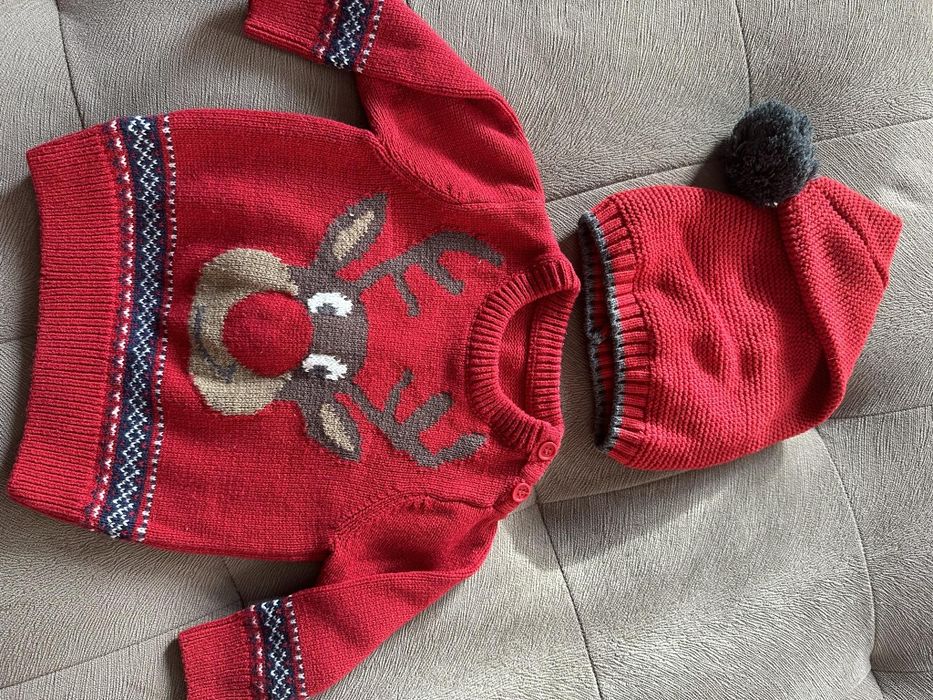 Коледни дрешки за бебе