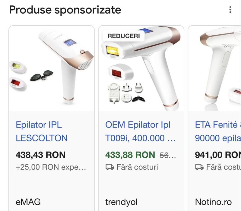 Epilator IPL Lescolton