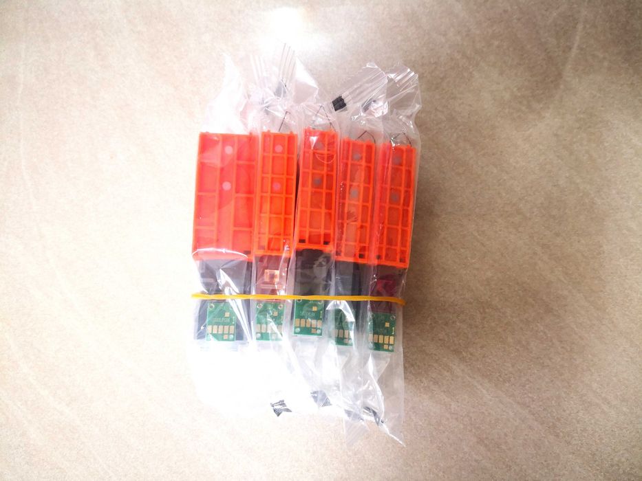 Set 5 Cartușe Compatibile C-581 XXL C-580 XXL imprimanta Canon Sigilat