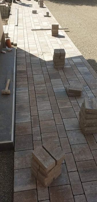 Montaj pavele rigole borduri