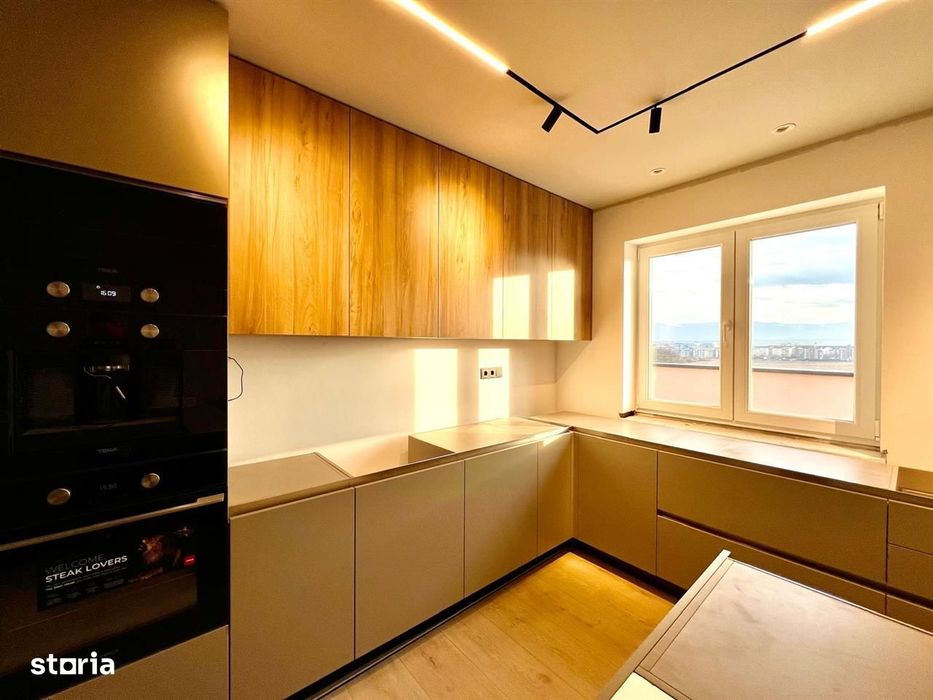Penthouse de vânzare în Sibiu – 91 mp utili, 2 terase spectaculoase,