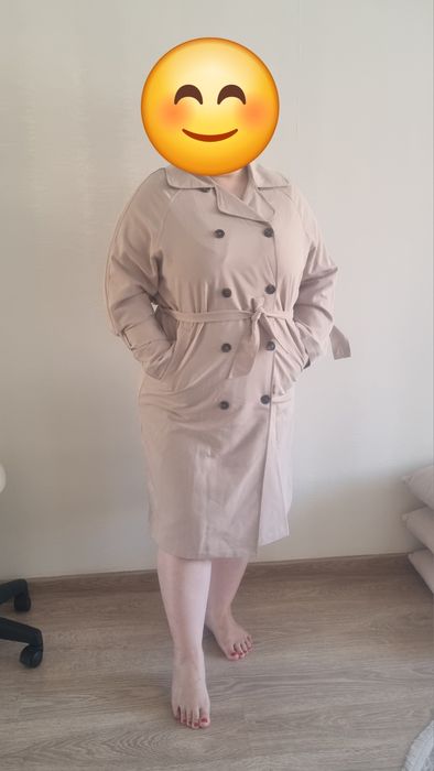 Продам тренч бежевый