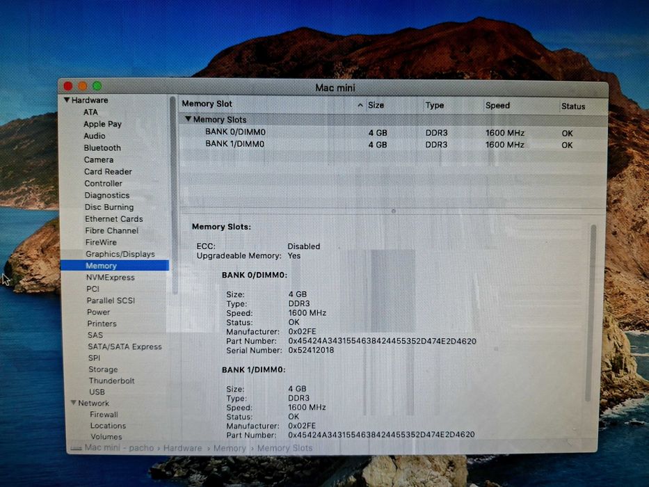 Apple Mac mini i7 8gb ram