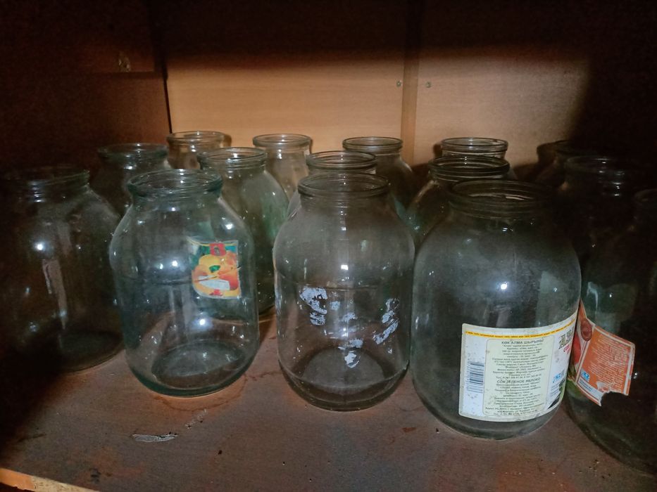 Стеклянные банки 2 литр
