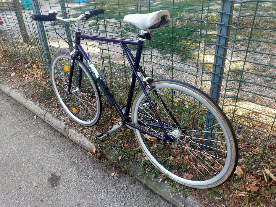 Bicicleta Retro Oras Pegas Clasic 3 Viteze Culoare Vânătă