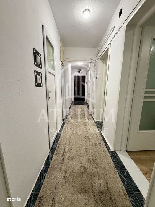 Apartament 43 mp utlili, parter inalt, zona Bucium, Manastur