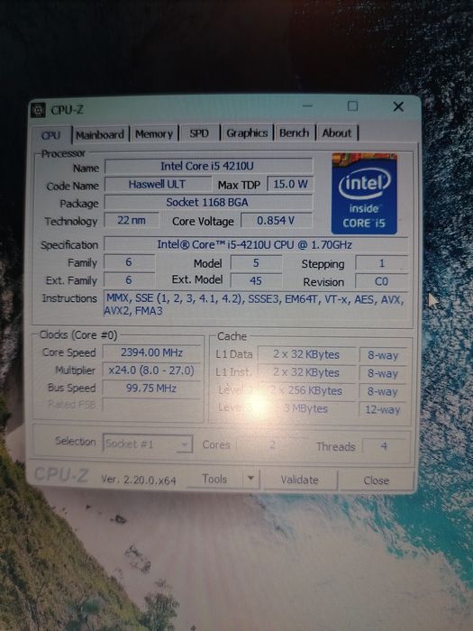 Laptop IdeaPad U330p Intel I5