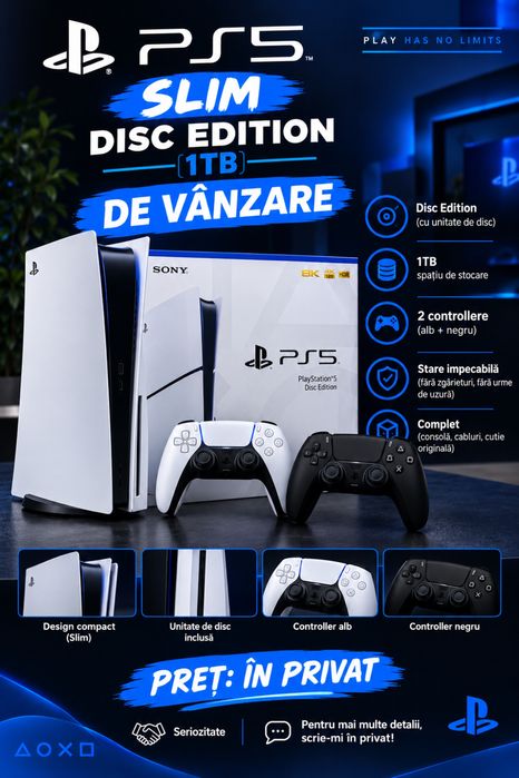 Playstation 5 Slim Disc edition