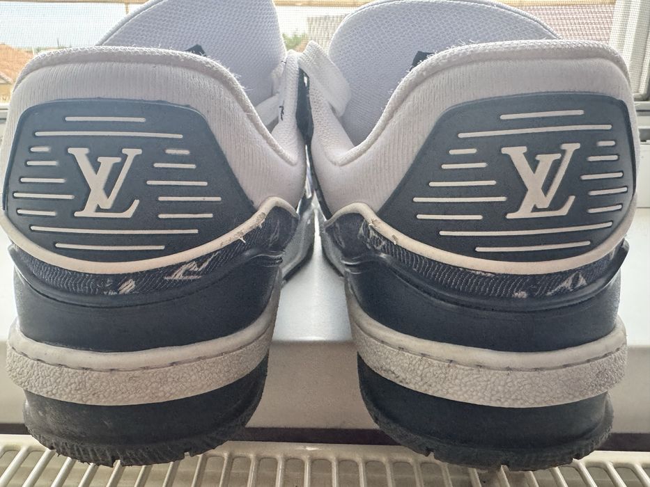 Louis Vuitton Trainers Navy Blue