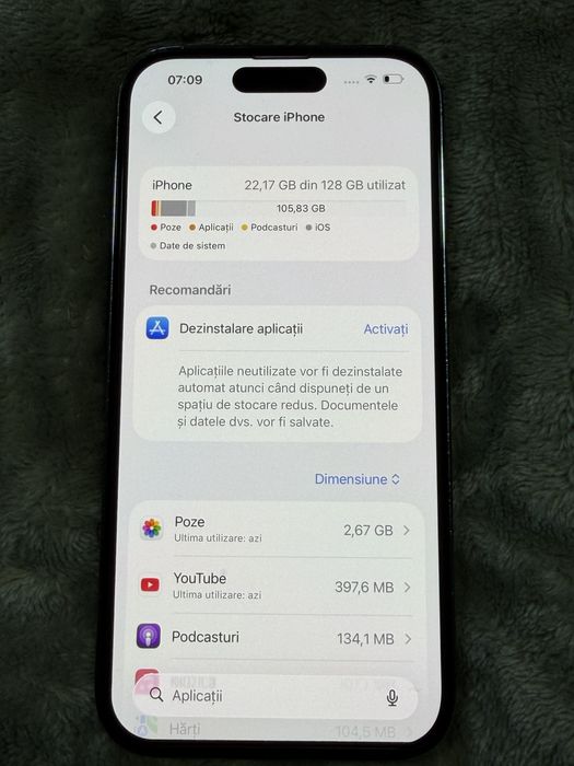 iPhone 14 Pro Deep Purple – impecabil
