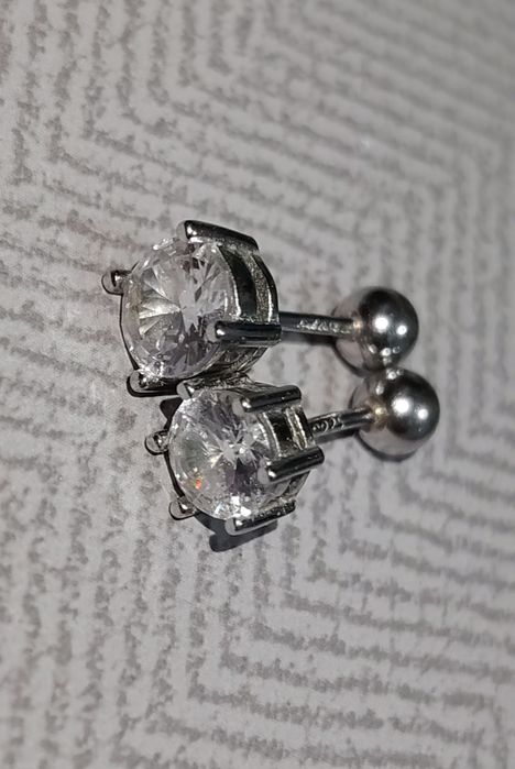 Серьги серебро 925 проба