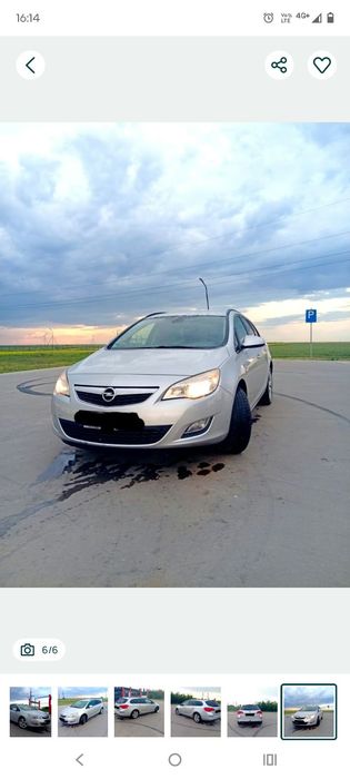 Vând Opel Astra j