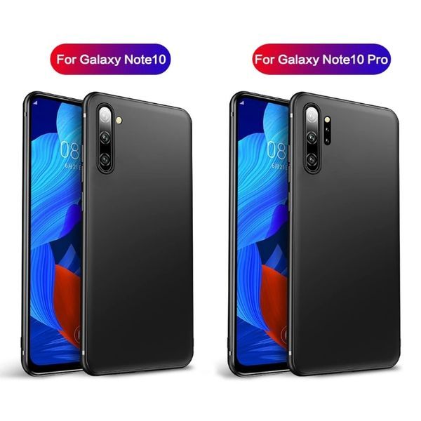 Samsung Galaxy S10 S10E S10+ Note 10 Note 10 Lite/ Тънък мат кейс гръб