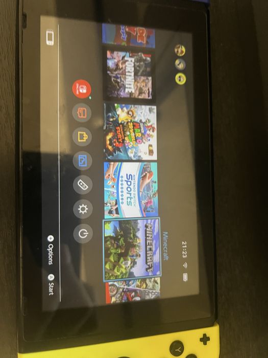 Nintendo switch  cu multe jocuri