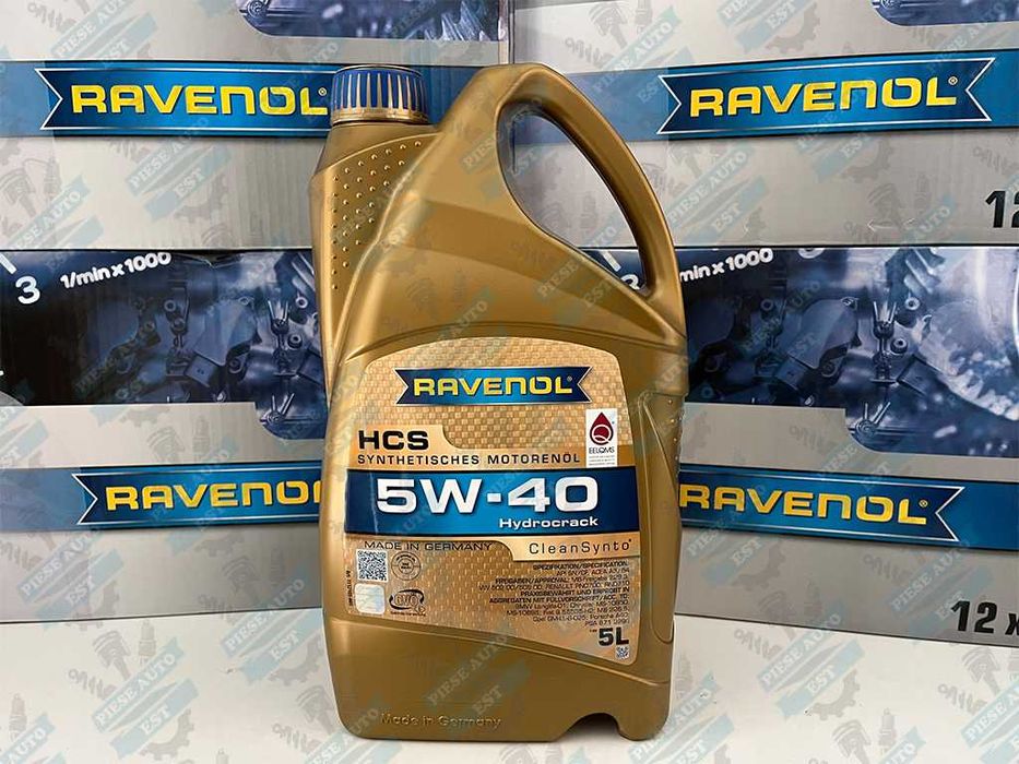 Ulei Ravenol 5w40 5l HCS VAG, BMW,Mercedes, Hyundai,Kia, Opel, Renault