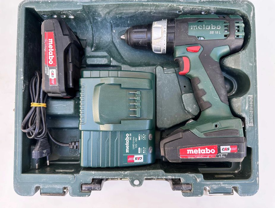 Metabo SB 18 L - Aкумулаторен ударен винтоверт 2x18V 2.0Ah