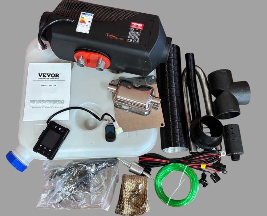 Sirocou VEVOR 12V 8KW cu afișaj LCD