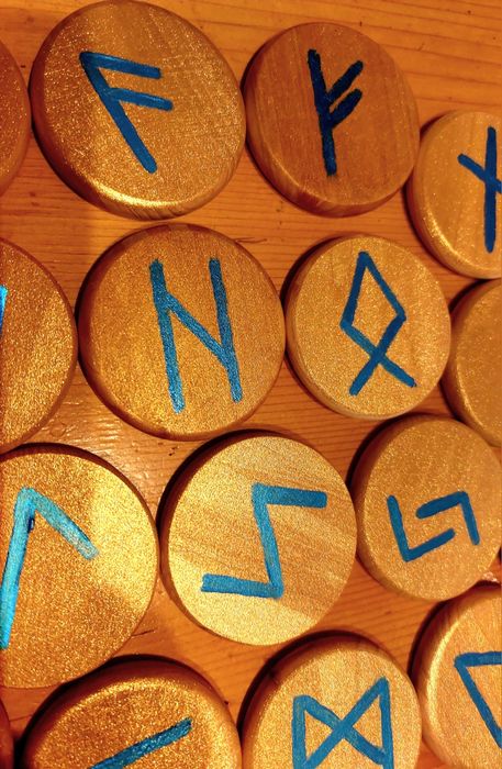 Ръчно изработен комплект руни – Стар Футарк (24 символа)