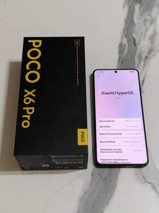 Poco X6 Pro 512 gb Ram 12 5G