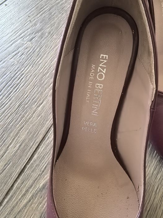 Pantofi stiletto piele