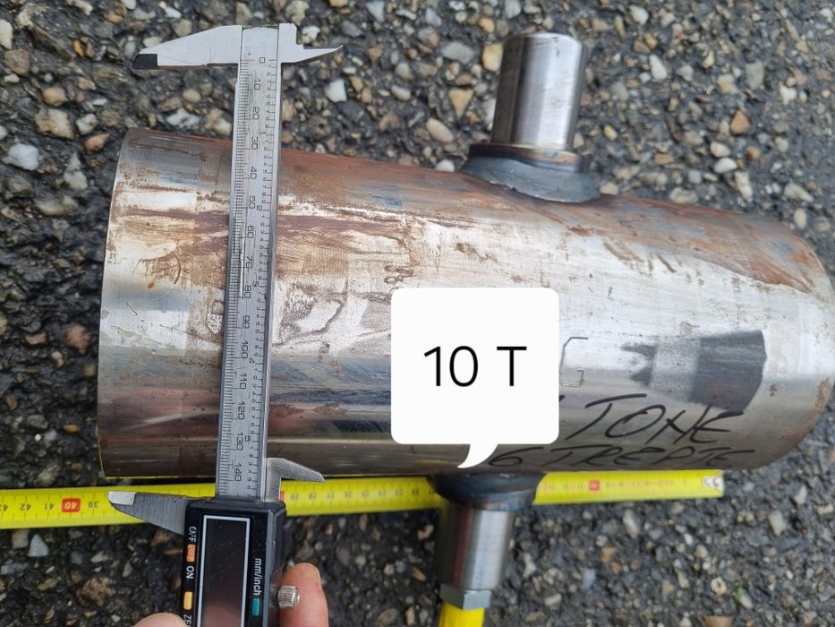 Cilindru hidraulic ridicare, basculare 10 tone 6 trepte 1630mm