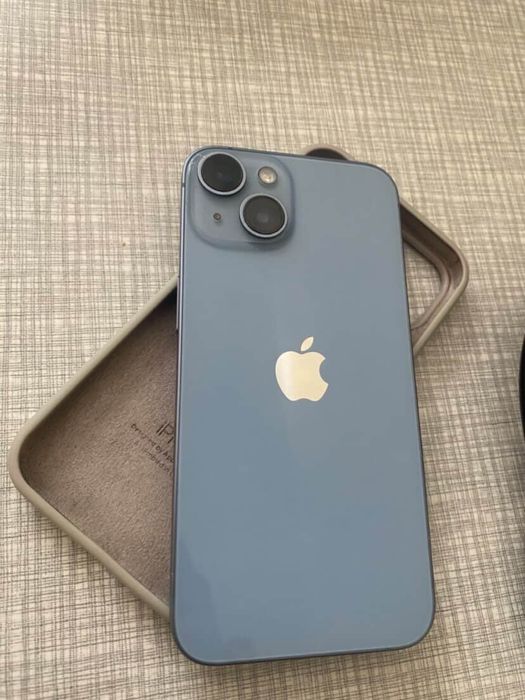 Айфон 14 128гб акб 76 цвет голубой