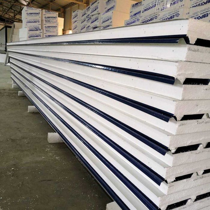 Пенопластовые сэндвич панели, кровельные и стеновые сендвич панели