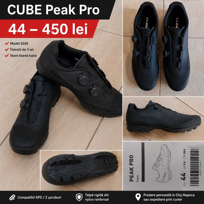 Pantofi MTB CUBE Peak Pro