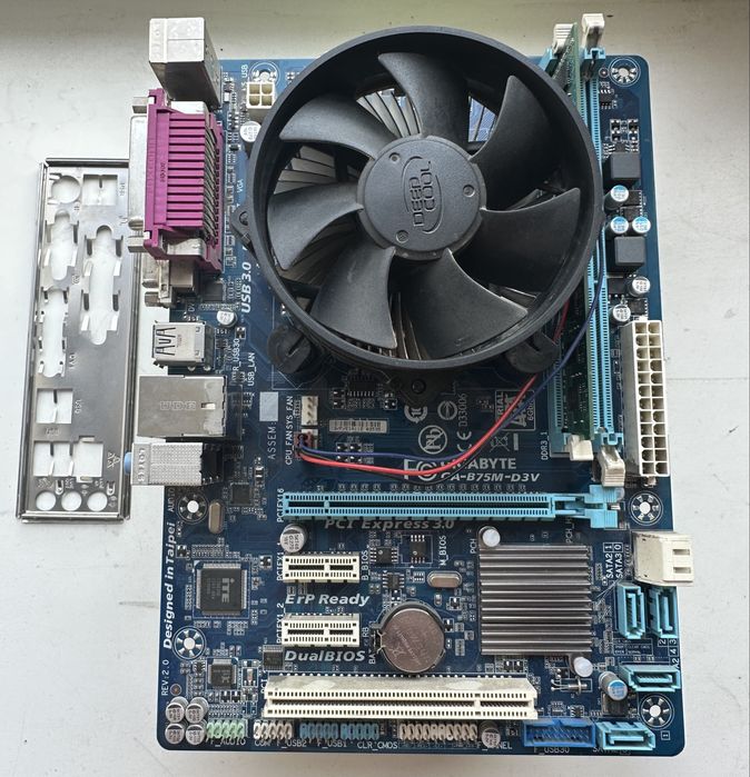 Комплект: i7-3770/B75/8GB одной планкой