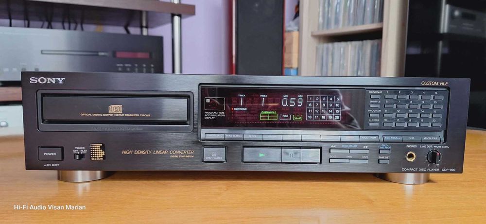 CD Sony CDP-990 + Manual utilizare