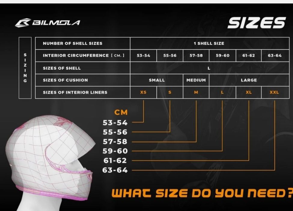 Мотошлем BILMOLA Masked RIDER V3