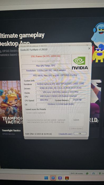 MSI RTX 3080 TI gaming x trio