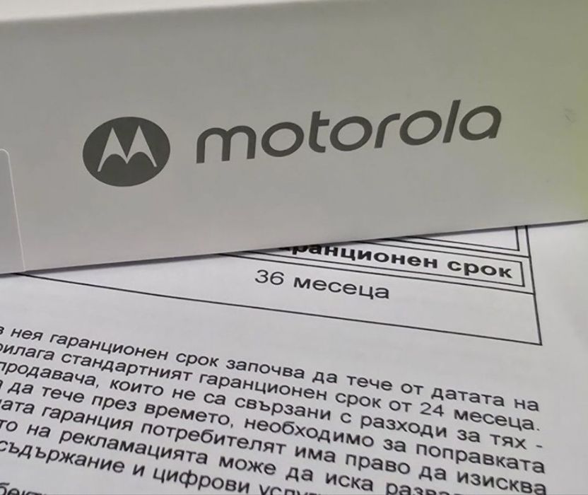 ЗАПЕЧАТАН 512GB Motorola Edge 70 5G Гаранция Yettel 2029 Lily Pad