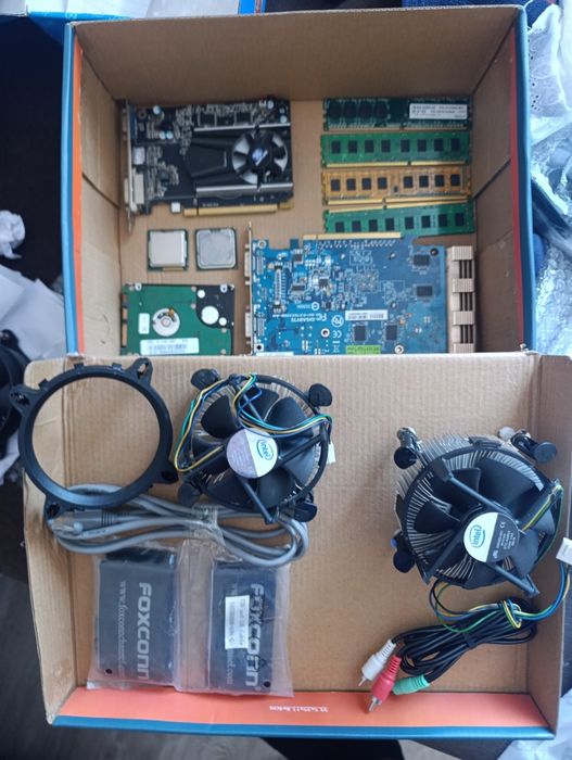 разные комплектующие для пк