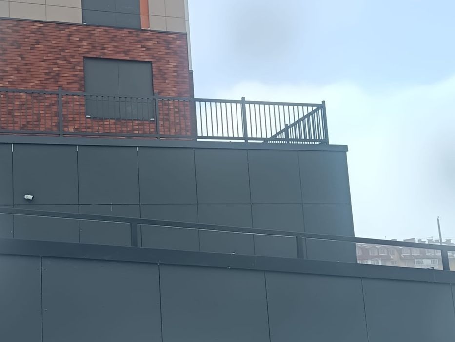 Сварочные работы. Монтаж сэндвич-панелей.