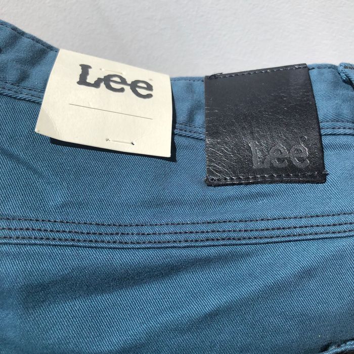Панталони Дънки LEE W30 L33 Logger Нови Оригинални Изумрудено зелен