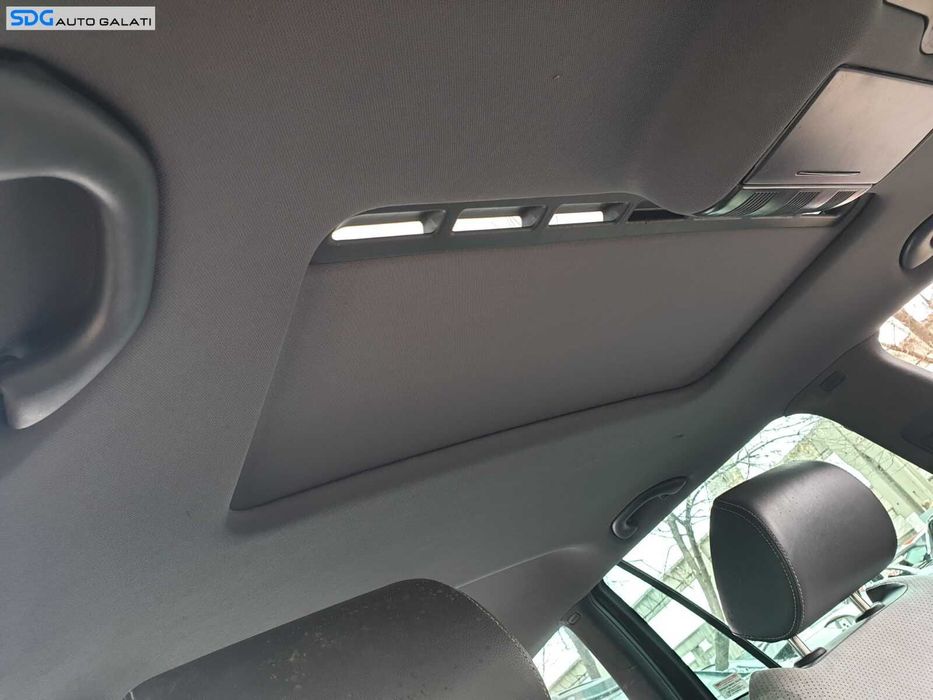 Plafon Tapiterie Tavan Textil Negru Fara Accesorii Modelul cu Trapa Skoda Octavia 2 VRS Break Combi 2004 - 2013 [C3601-1]