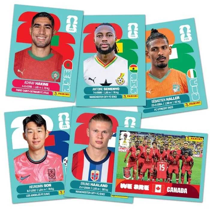 PRE-ORDER: Panini WORLD CUP 2026 празен албум + всички стикери