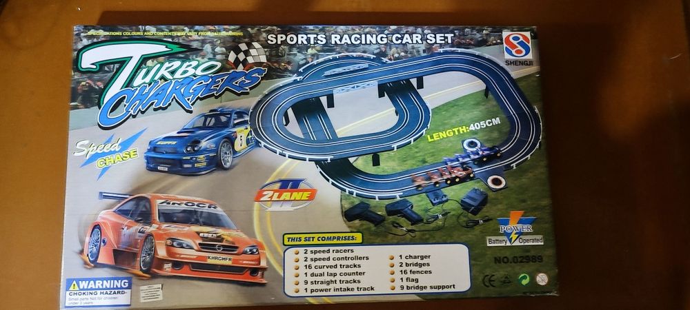 Автотрек! Детский гоночный 4комплекта