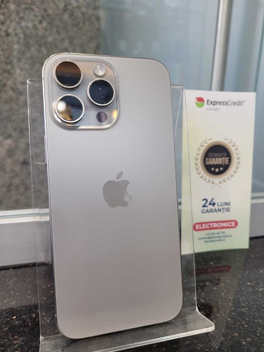 Iphone 16 Pro Max 256Gb 93%  10/10 (Iulius Mall)(B-143) Garantie 2 ani