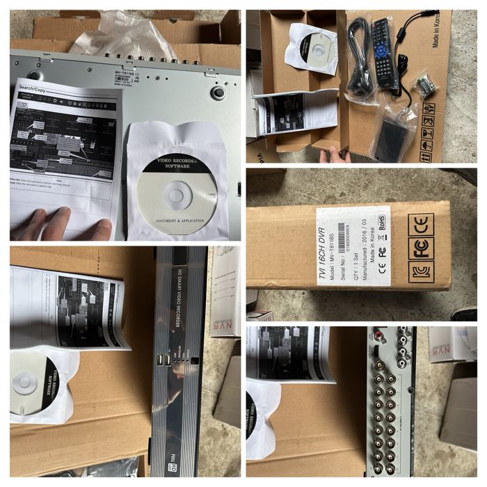 camere supraveghere + aparatura completa