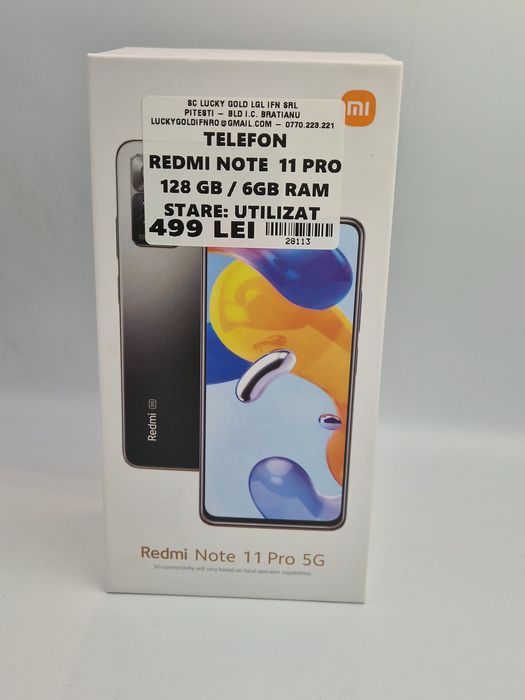 Redmi Note 11 Pro 5 G cod 28113