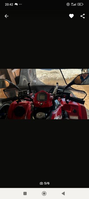3.000 km
An 2011
Vând ATV Yamaha Grizzly 600, tracțiune 4x4, un utilaj robust și