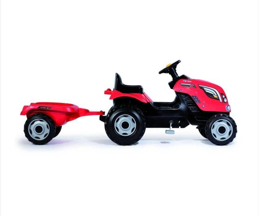 Tractor cu pedale și remorca Smoby Farmer XL